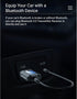 Bluetooth 5.0 Transmitter Receiver, 2 in 1 USB Portable Audio Adapter with LCD Display, Bluetooth AUX Dongle