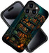 kiritfox 15 2-Layer Case Compatible with iPhone Pro Max,Hybrid Hard Shell,Shockproof Soft for Girl Women,Bookshelf Book