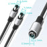 sovunis 1 2 5.5mm 2.1mm 50cm DC Y Splitter Cable Female to Male, x DC Power Extension Adapter Cable for CCTV