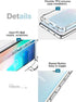 KIOMY Clear Case for Samsung Galaxy S10E - Shockproof Bumper Protective Cover with Airbags Corners
