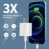 3Pack USB C Charger Block 20W, iGENJUN PD 3.0 Type C Wall Charger, USBC Power Adapter Brick for Phone 15/14/13, Galaxy