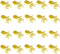 20PCS SMA Female PCB Panel Edge Mount Plug with 4 Pins Straight Connector RF Coax Coaxial Adapter