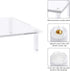 YestBuy Acrylic Monitor Stand Riser, Clear Computer Stand for Laptop, iMac, PC, Printer, Ergonomic Desk Riser