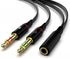 Maeline 3.5mm Headphone Splitter Adapter, 10 Pack, Dual Male Microphone Audio Stereo Jack for Gaming Speaker