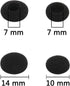 ALXCD Gel Eartips for Voyager Legend Headset - 3 Pcs Soft Gel Ear Tips & 3 Pcs Foam Covers, Fit for Headset Voyager
