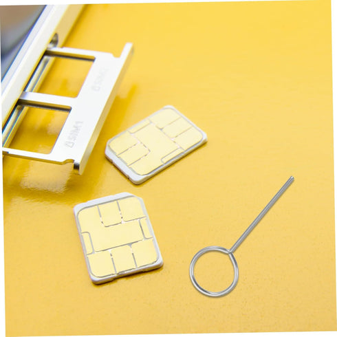 1000pcs Stainless Steel Sim Card Ejector Tool Phone Tray Removers for and More Compact and Easy to Use Sim Removal