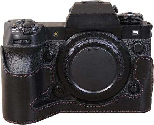 Rieibi X-H2S/ X-H2 Case - Quality PU Leather Half Case for Fujifilm XH2S/