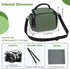 Ainiv Backpack, Backpacks DSLR Camera Bag, Waterproof Anti-Shock SLR Camera Case, Large Adjustable Shoulder Strap