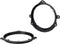 Scosche 2005-Up Kia Spectra 5.25” or 6.5” Speaker Adapter for Front Doors (1 Pair) SAKA656, Black