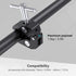 SMALLRIG Super Clamp with 1/4 and 3/8 Thread for Cameras, Lights, Umbrellas, Hooks, Shelves, and More - 735