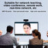 ciciglow 4K Webcam with Built-in Microphone, Widescreen USB Web Camera, Streaming Computer Web Camera for Live