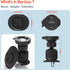 sincetop Car Vent Phone Mount with Vent Lock Hook, Quick Mount & Release Holder for iPhone and Android