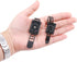 50Pcs 2 Sizes Adjustable Self-Adhesive Nylon Cable Straps - Cable Ties for Wire Management