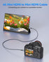 4K 6FT, 4K@60Hz, 2K@120Hz, 1080P, 3D W/2W/WH/2WH Mini HDMI to Mini HDMI Cable HDMI Mini Cable Support HDR, ARC