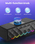 TONE JOY 2 1 PC Speakers - in Detachable Computer Speakers with LED for Dynamic and Cool Gaming - Gaming Speakers