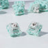Gateron Jade Series Pre-Lubed Linear White Keyboard Switch, 10PCS 3-Pin 38gf Double Spring for MX Gaming