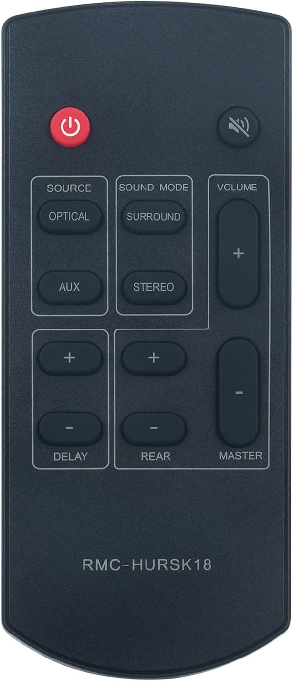 ALLIMITY RMC-HURSK18 Remote Control Replacement for Insignia Speaker Universal Rear Speaker NS-HURSK18