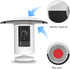 HOLACA Sun Rain Shade Camera Cover for Stick Up Cam - UV Resistant White Shield