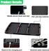GAOLAOSY Bling Rhinestone Car Dashboard Mat, Anti-Slip Auto Dash Tray, Strong Gripping Vehicle Smartphone Holder Pad