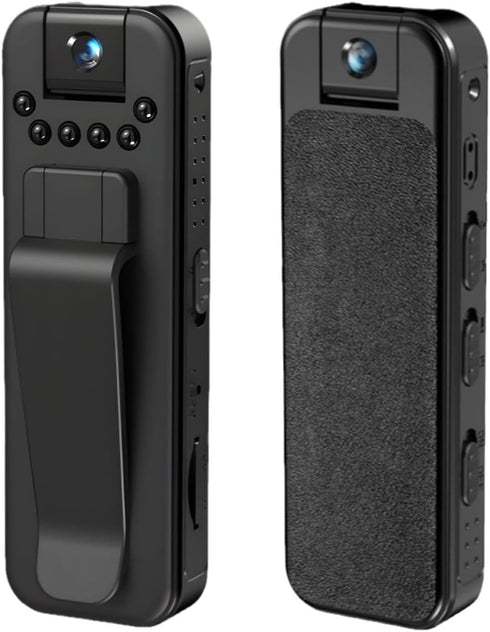 Ahheyie 1080P Body Camera Video, Wearable BodyCam Protable Camcorder with Night Vision, Sports Camera