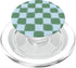 PopSockets Phone Grip Blue Green Checker PopGrip for MagSafe