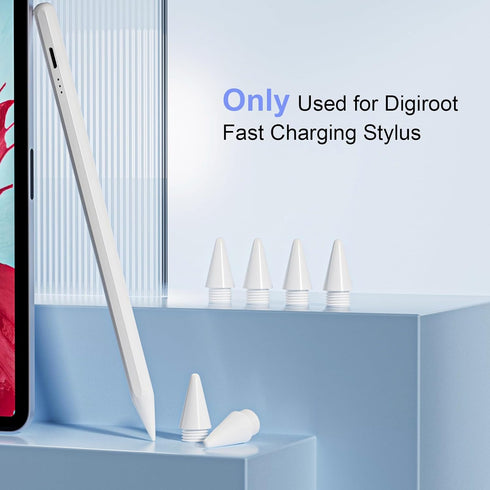 6 Pack Replacement Tips for Digiroot Stylus, Sensitive and Durable, Fast Charging 13 mins