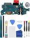 Charging Port Replacement Kit for Samsung Galaxy A15 5G SM-A156U, USB Flex Dock Connector with Tools