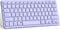Ultra-Slim Bluetooth Keyboard, Wireless, Compatible with iPad 10th/10.2(9th/8th/7th Gen), Light Purple