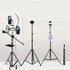 Tengsun 63 360 1/4" Tripod Stand Holder Lightweight Tripod with Ball Head Remote ThreadExtendable Cell Phone and Camera
