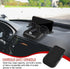 Surosha Car Dashboard Cell Phone Holder, Double-Groove Sticky Anti-Slip Gripping Gel Pad with Number Plate