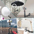 Super Clamp Double Camera Clamp, Double Mount Clamp Bracket Magic Arm with Ball Head for Light Stand, Photography