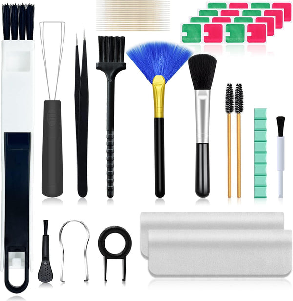 Keyboard Cleaner Kit, Computer Cleaning Kit, Mechanical Keyboard Cleaning Kit, Anti-Static Brush, Small Cleaning Brush,
