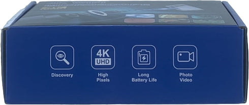 HD 4K 3840x2160P WiFi Digital Microscope Camera, Portable Handheld Microscope for iPhone, Android, Windows, Mac
