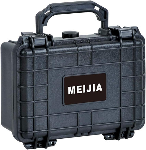 MEIJIA Portable All Weather IP67 Waterproof Protective Case, Hard Case with Customizable Foam for Drones, Cameras