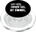 PopSockets MagSafe PopGrip for iPhone - Lift Big, Throw Gas, Hit Bombs Cool Saying