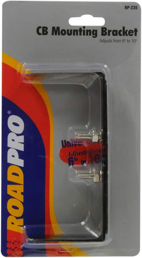 ROADPRO RP-235 Adjustable Universal Mounting Bracket - For CB/Ham Radio & Scanners