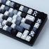 Hyekit PBT Keycaps, 134 Keys Mosaic Cherry Profile Dye-Sublimation Custom Keycaps with 6.25U 7U Spacebar for Mechanical