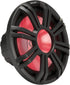 Kicker 45KMG10C 10" Charcoal Grille w/LED for KM10 + KMF10 Subwoofer