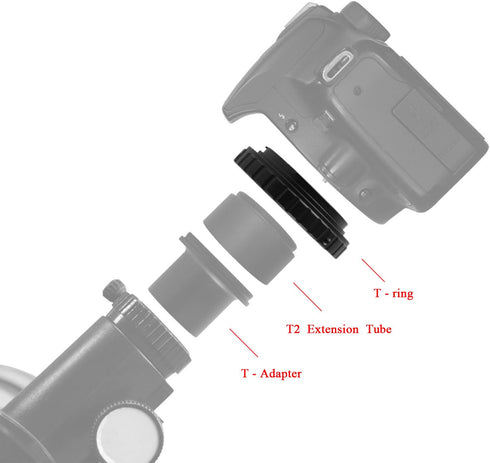 Astromania T-Ring for 42mm Pentax-k Camera, Telescope/Spotting Scope Accessories