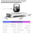 GSCOLER X3 18dB 140mm USB Cooling Fan, Ultra-Quiet USB PC Fan with Built-in Cable & One-Touch Switch for Router