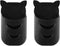 Universal Remote Holders - For TCL, Hitachi, LG, Sharp, Insignia, Hisense, Black (2 Pack)
