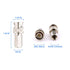 ENS BNC Male Twist-On Connector - Coax RG 59 Connector - 50 PCs