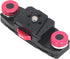 Acouto 1/4 Inch Quick Release Waist Belt Clip Mount with Anti Shake Design, V Plate for Mirrorless Camera Screw, Easy