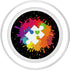 Autism Awareness Puzzle Piece Colorful Rainbow Splatter PopSockets MagSafe PopGrip for iPhone
