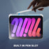 Clear Case for iPad Mini 7 A17 Pro/Mini 6 with Pencil Holder, Ultra Slim, Lightweight, Soft TPU Back Cover