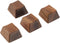 YMDK Wooden Keycap Solid Walnut Wood Keycap for Cherry MX Mechanical Keyboard (Arrow 4 Keys R1)