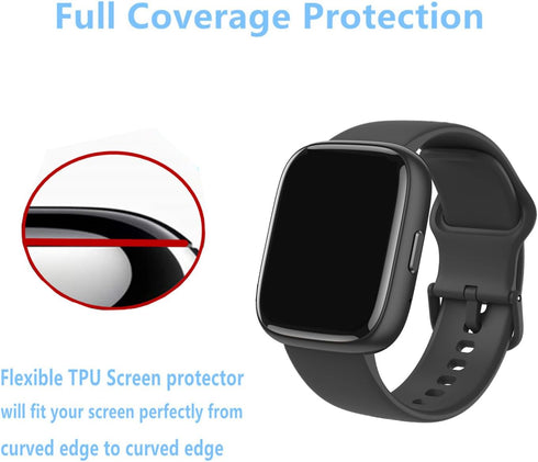 Screen Protector for Faweio IDW26 Smart Watch 1.83" (6 Pack) Clear TPU Soft Film, Compatible with Hikwel/TOOBUR