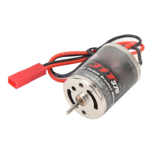 370 31T 30000 RC Electric Motor, High Torque Brushed Motor RPM Non Load Speed RC Electric Motor for RC Boat Airplane