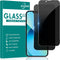 2 Pack Privacy Screen Protector for iPhone 14/13/13 Pro, 6.1" Tempered Glass, Anti-Spy, Bubble Free, Case Friendly.