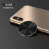 Replacement Set of 4 Metal Plates for Magnetic Car Mount - Black Round Discs without Holes, Strong 3M Adhesive.